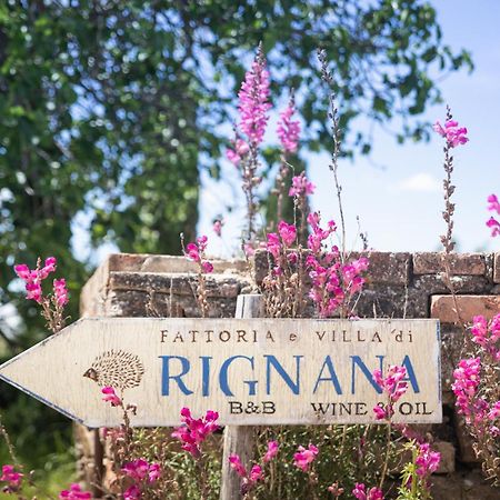 Fattoria Di Rignana Winery Bnb Greve in Chianti Exterior photo